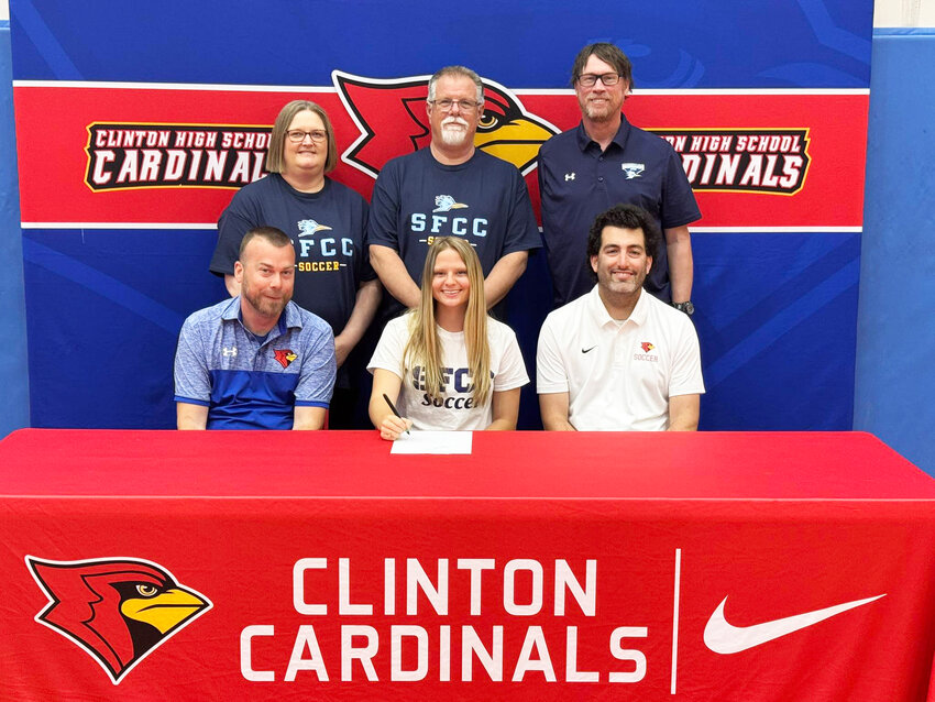 Congratulations to CHS senior Sabrina Meloy for signing with State Fair Community College to play soccer! Congratulations Sabrina!
