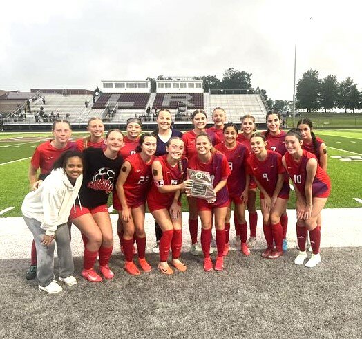 LADY CARDINALS SOCCER played a hard fought game in the Class 2 District 5 championship but were clipped by Logan-Rogersville in a 1-0 final. Clinton's season came to an end with an overall record of 17-5.