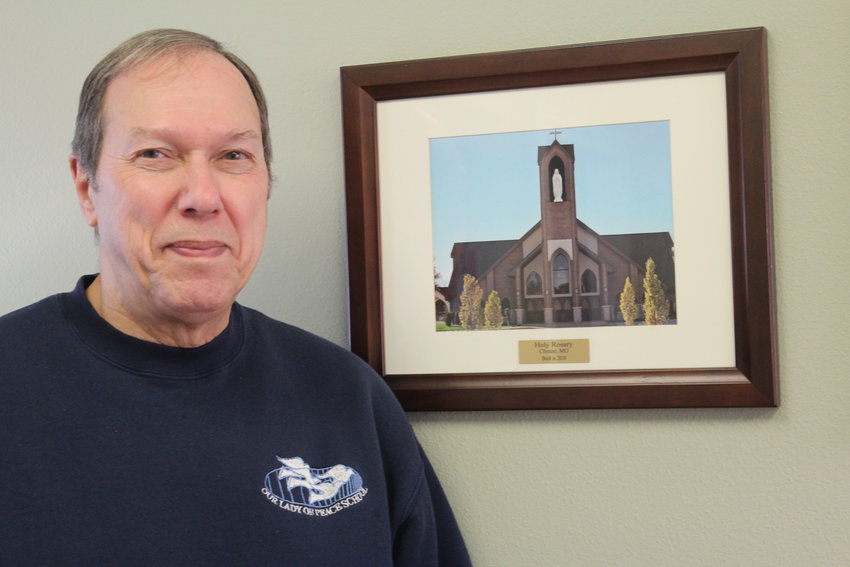 FATHER JIM Taranto is a busy man, serving the three churches in Truman Lake Parish: Holy Rosary, St. Catherine in Osceola and St. Bartholomew in Windsor.