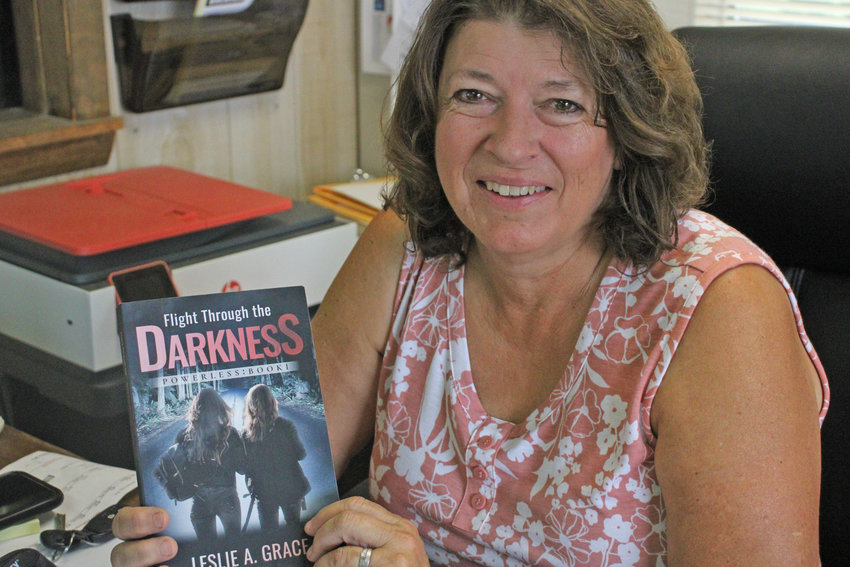 &quot;FLIGHT THROUGH THE DARKNESS&quot; is the first release in what Warsaw's Leslie Grace hopes to continue as a series in her new writing and publishing career.