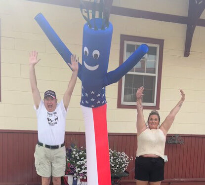 THRILLS AND CHEERS FOR 30 YEARS is this year&rsquo;s Olde Glory Days theme as the iconic celebration begins on Thursday, June 29. David Lee and Joyce Carr showed their OGD spirit in preparation of the big event.