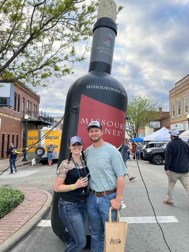 DOWNTOWN WARSAW will set the scene this Saturday for the Benton County Community Foundation Wine Stroll. Wine aficionados, including Kayla Cardinal and Ben Brodersen and told the Enterprise they look forward to the event each year.