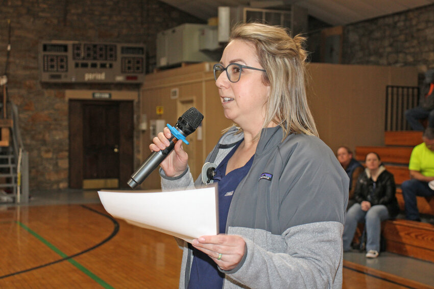 DEBATING the use of fluoride in Warsaw's water supply was on tap at a hearing last Thursday evening. The event took place at Community Building and hosted speakers, including Jessica Burdick from Katy Trail Community Health.