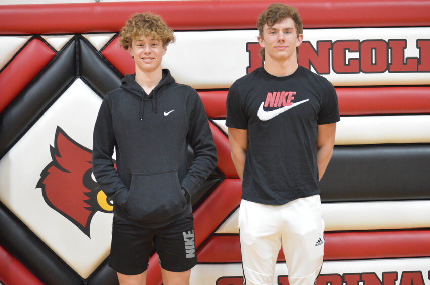 RECEIVING HONORS for the Central MO Media All-District teams were Lincoln's Dawson Parrott and Cam Everhart.  Parrott was named 1st team at WR and Everhart was named 2nd team at DB.