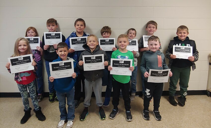 WARSAW SOUTH ELEMENTARY is proud to announce our October Students of the Month for demonstrating the character trait of respect. These students go out of their way to show respect to peers and school staff. They listen attentively in class, follow directions the first time they are given, and use manners when speaking to others. Their example reminds us that treating others with respect makes a big difference every day and their positive attitude and caring actions make South Elementary a better place to learn.  Climalock provided pizza and soda for these students to celebrate their achievement. Congratulations to our respectful Students of the Month: Liam Dalgarno, Conrad Colagio, Lane Howell, Billy Trujillo, Cason Collins, Ophelia McQuillen, Garrett Sloan, Connor Baughman, James Reese, Jaxson Menaugh, Daxton Schibi, and Angel Illif.