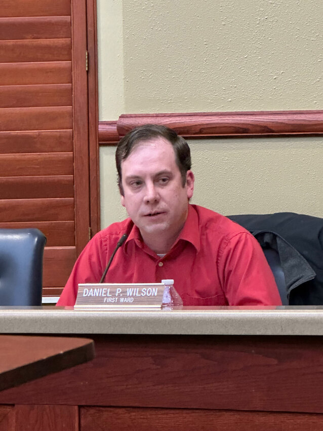 STEPPING DOWN, Councilman Daniel Wilson’s new residence falls outside of the requirements to serve. Wilson has served on various boards and acted as a liaison to multiple bodies and department heads.