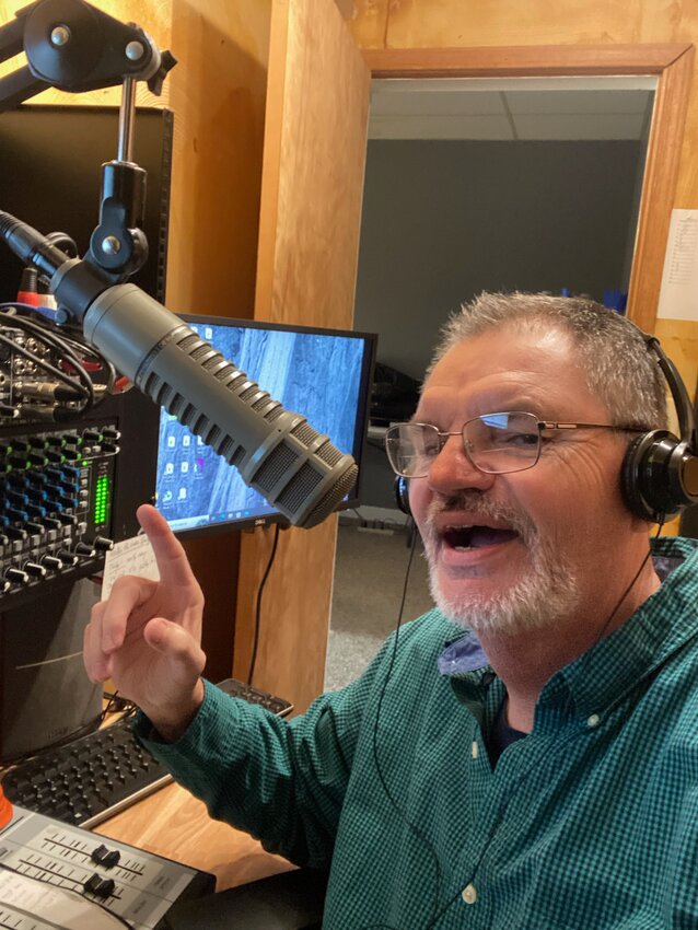 A BELOVED BENTON COUNTY FIGURE, 97.1 The Lake DJ Kenny Treece recently marked his 10,000th broadcast. Treece began his career with the station in 1984.