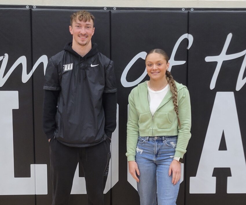 EARNING THEIR STRIPES, Warsaw's Logan Gemes and Tanna Howe were recognized as Central MO Media All-District selections on teams released on Wednesday.