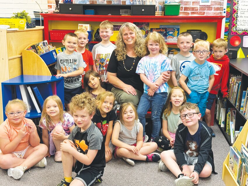 LEAVING BEHIND A LASTING IMPACT, R-IX South Elementary instructor Roxana Eckhoff bids goodbye at the end of the spring semester to a 30 year career and her final kindergarten class.