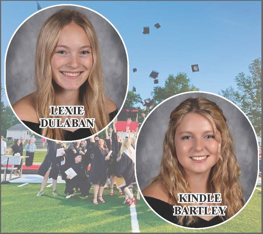 A DYNAMIC DUO, Lexie Dulaban was named Class Valedictorian and Kindle Bartley Salutatorian for Lincoln High School's Class Of 2024.