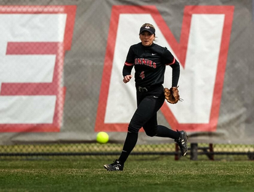 TAKING THE NEXT STEP, with her playing days behind her, former Warsaw and UCM softball player Aubrie McRoberts now has her sights set on marriage and a career.