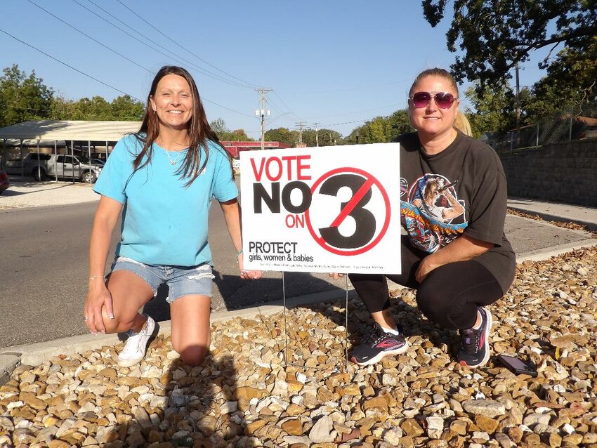 MISSOURI AMENDMENT THREE has garnered attention from citizens on both sides of the issue. Brandy Wallace and Shannon Noland told the Enterprise they are in opposition because of their principles and religious beliefs.
