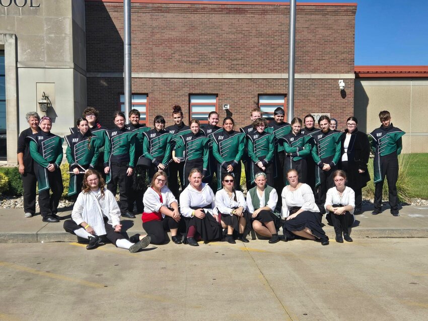 THE PRIDE OF WARSAW BAND competed on Saturday  at  Smith-Cotton High School.  This was their largest festival so far this season and the number of schools in their class nearly doubled!  Congratulations to the band for bringing home the  2nd place trophy in the Silver class.