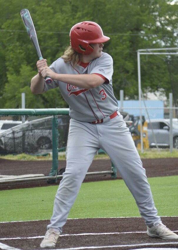 MAKING HIS MARK, Lincoln junior Hunter Vandaveer was much improved for Lincoln baseball in 2025. He became the ace of the staff, as well as the cleanup hitter.