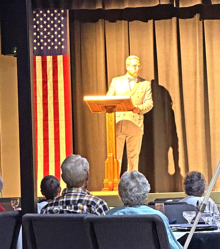 AN AMERICAN ORIGINAL, Harry S. Truman will be portrayed by Rob Hills during a free program at Heartland Community Theatre during this year’s Olde Glory Days celebration.