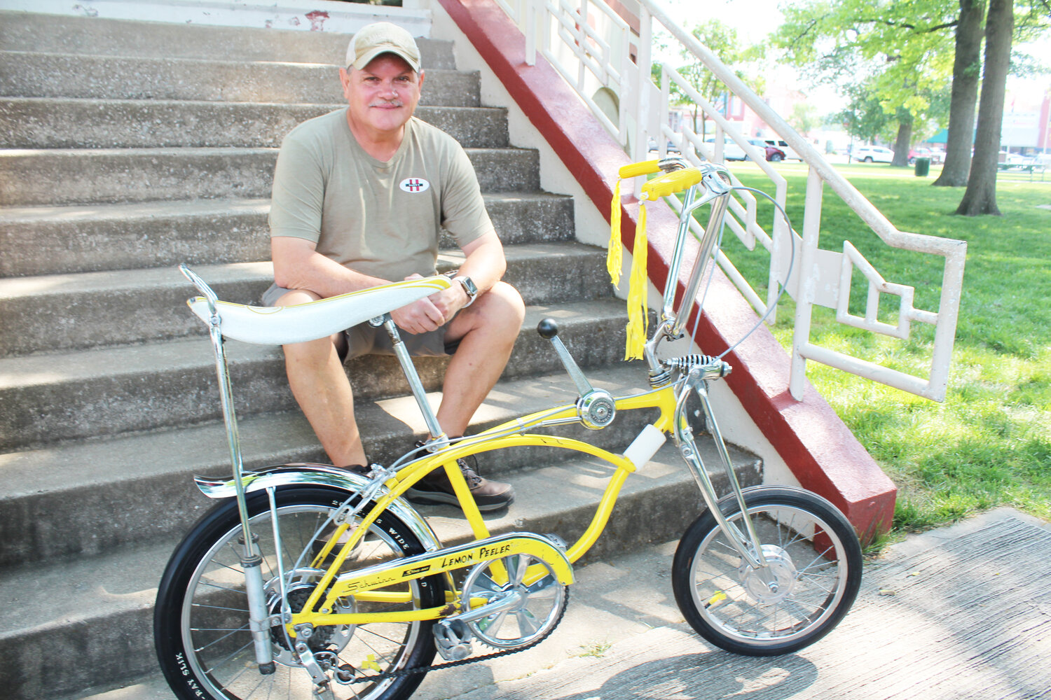 A BRAND NEW EDITION to Cruise Night will come to Clinton on June 10,when Skipper Buckley shares his collection of Schwinn Sting-Rays during Bike Fest.