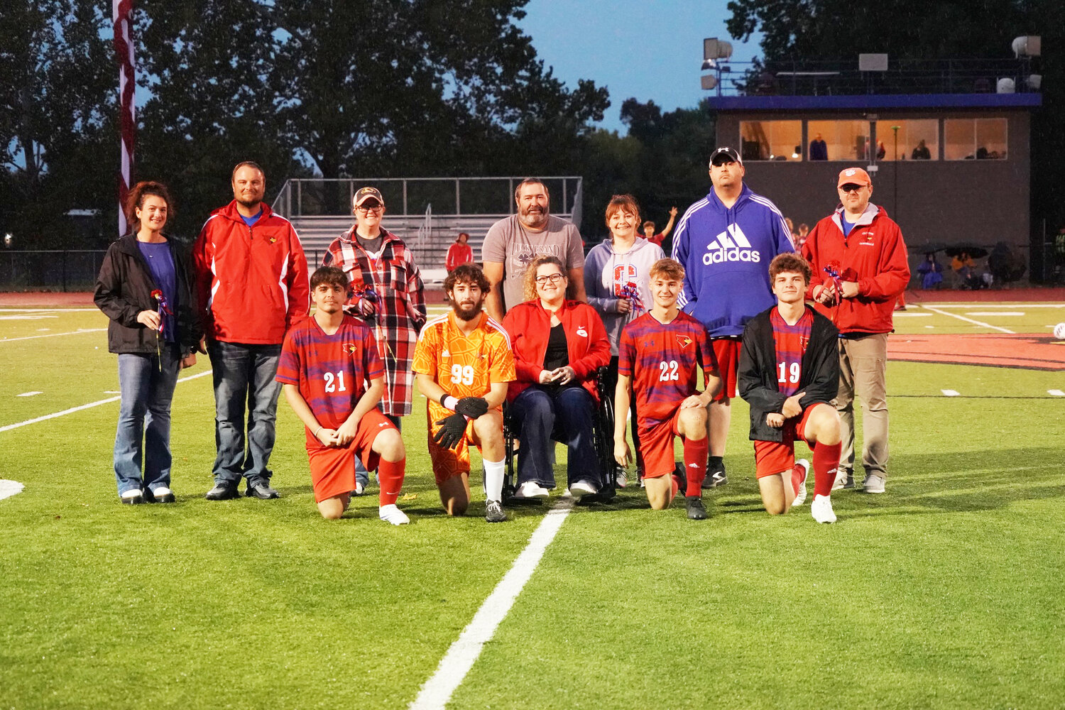 CARDINALS SOCCER recognized four 2024 proposed graduates at their Senior Night back in October in Matteo Calabrese, Garrett Ethridge, Gage Ross and Gavin Tennal.  The seniors helped to lay the groundwork for a program that shows much promise and hope in it's younger players who will return next season.