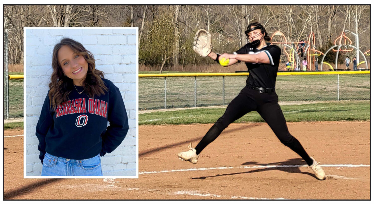 TAKING HER TALENTS NORTH, Warsaw's Brylee Brewster has verbally committed to attend the University of Nebraska-Omaha where she will continue her education and pursue her softball dreams. Brewster is a junior at WHS.