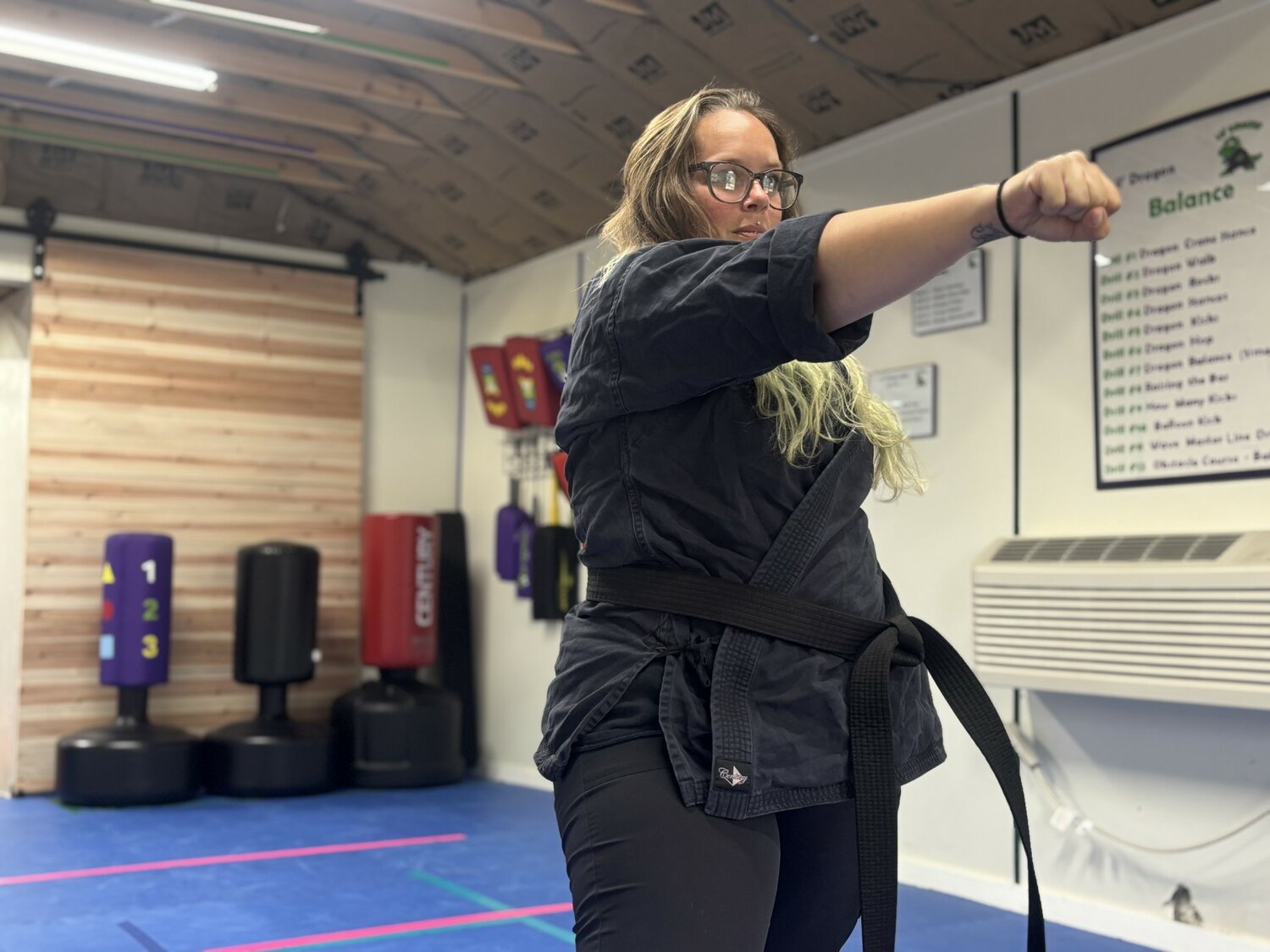 Warsaw Woman Has The Guts To Get A Black Belt