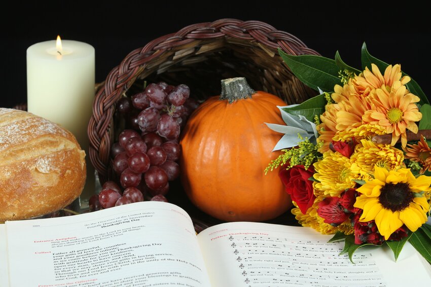 Thanksgiving Day, Nov. 23, 2023, celebrates an abundant harvest and the blessing of family and friends. &quot;Bless the God of all, who has done wondrous things on earth.&quot; -- Sirach 50:22.