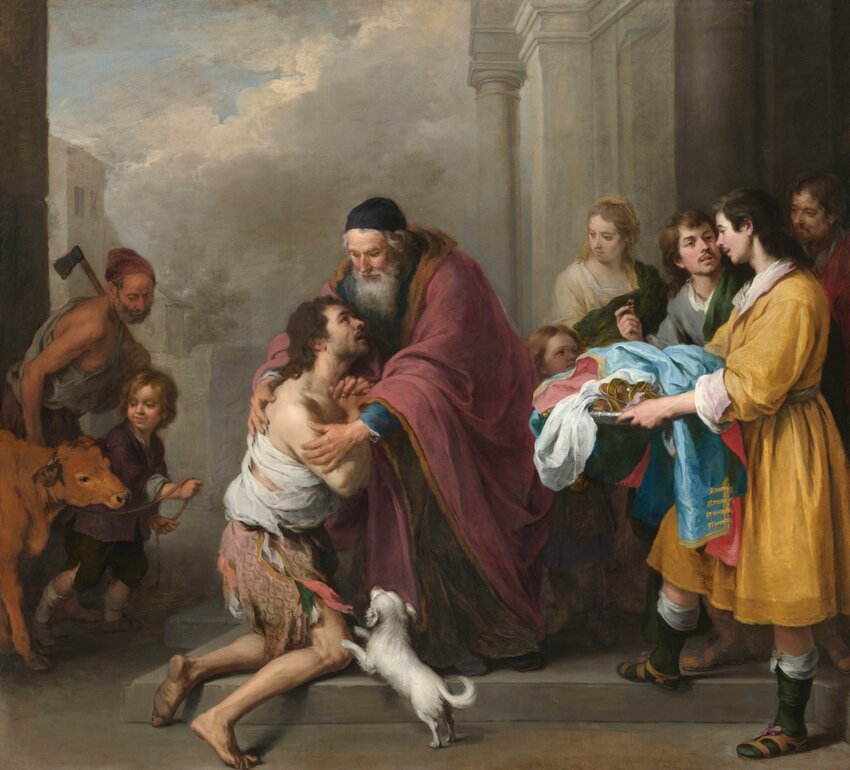 &ldquo;The Return of the Prodigal Son,&rdquo; (1667/1670) by the Spanish artist Bartolome Esteban Murillo (1617-1682) is on exhibit at the National Gallery of Art in Washington, D.C.