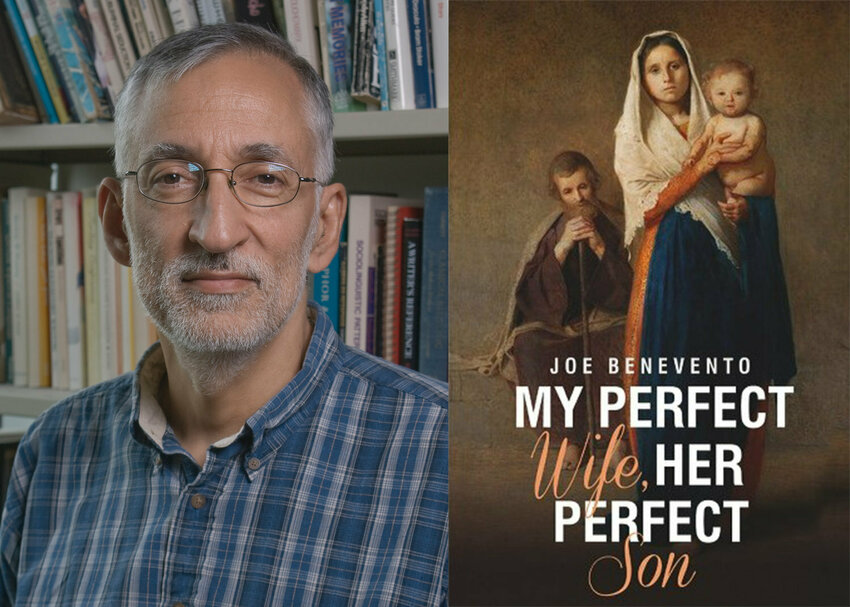Joseph Benevento and his book about St. Joseph and the Holy Family.