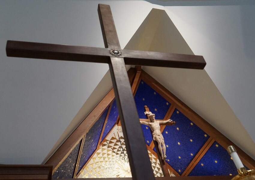 The Millennium Reconciliation Cross, built by the late Paul Lage and his family and containing a relic of the True Cross, traveled to parishes throughout the diocese in the months leading up to and throughout Jubilee 2000, and has a place of honor in the sanctuary of the Cathedral of St. Joseph throughout 2025, the Jubilee Year of Hope.