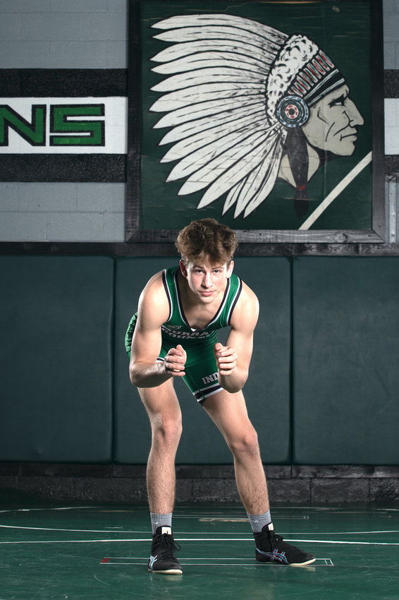 Murray's Caleb Blair could be on the medal stand at the end of the year. The sophomore has 37 wins so far this season.