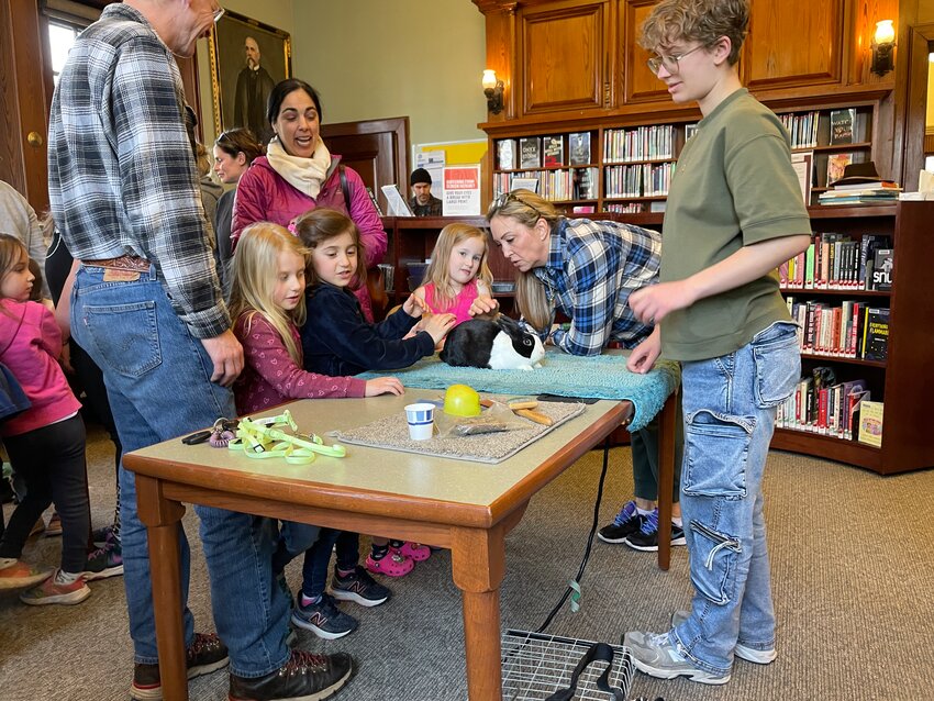 Thanks to Manchester’s local 4H, 53 attendees of all ages got to meet some sweet rabbits and guinea pigs.