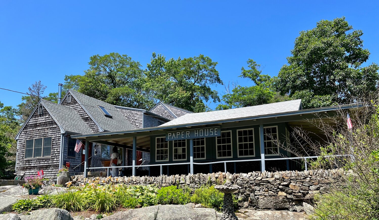 Rockport’s Paper House museum, made of more than 100,000 newspapers in the 1920s by a mechanical engineer from Sweden, still stands and is open to the public.