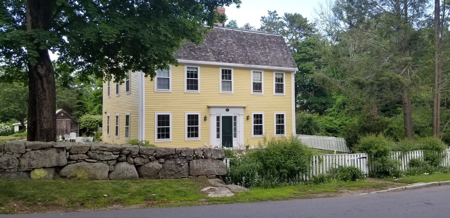 The Harbor Street home of Capt. William Tuck (1740-1826), after whom Tuck’s Point takes its name.