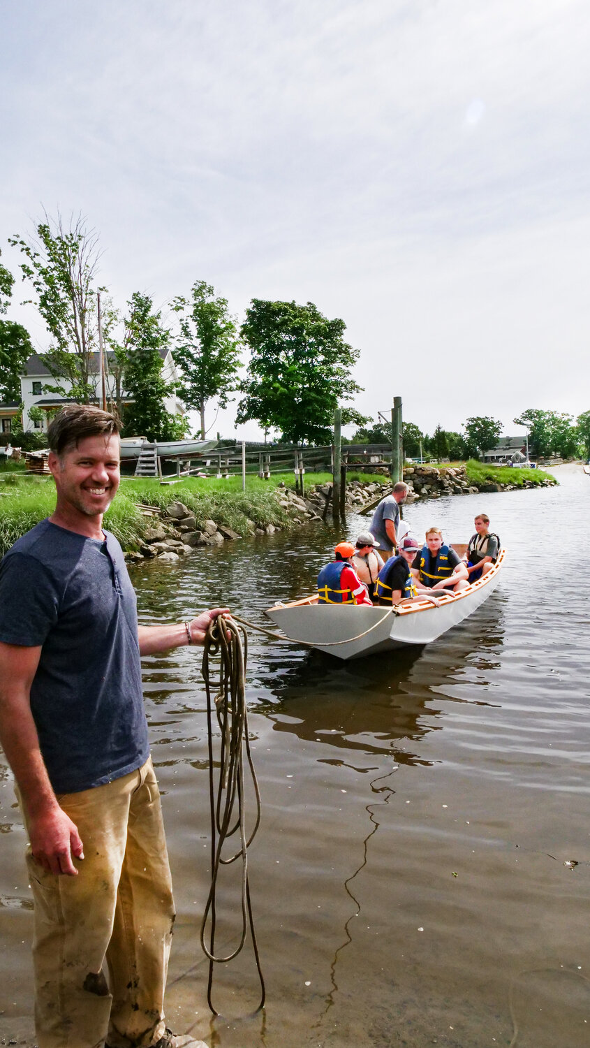 Garvey Boys Hand Build Boat Out Of History In Essex