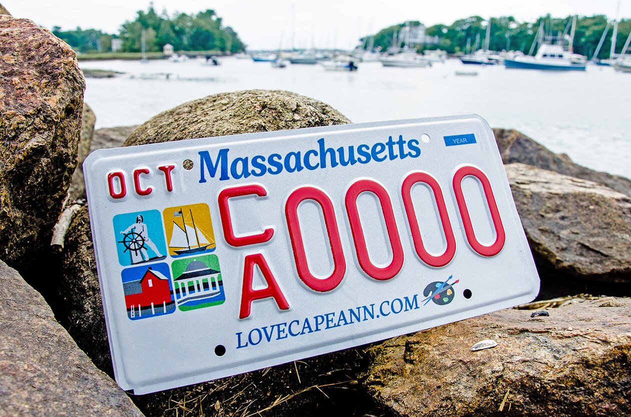 Cape Ann License Plate