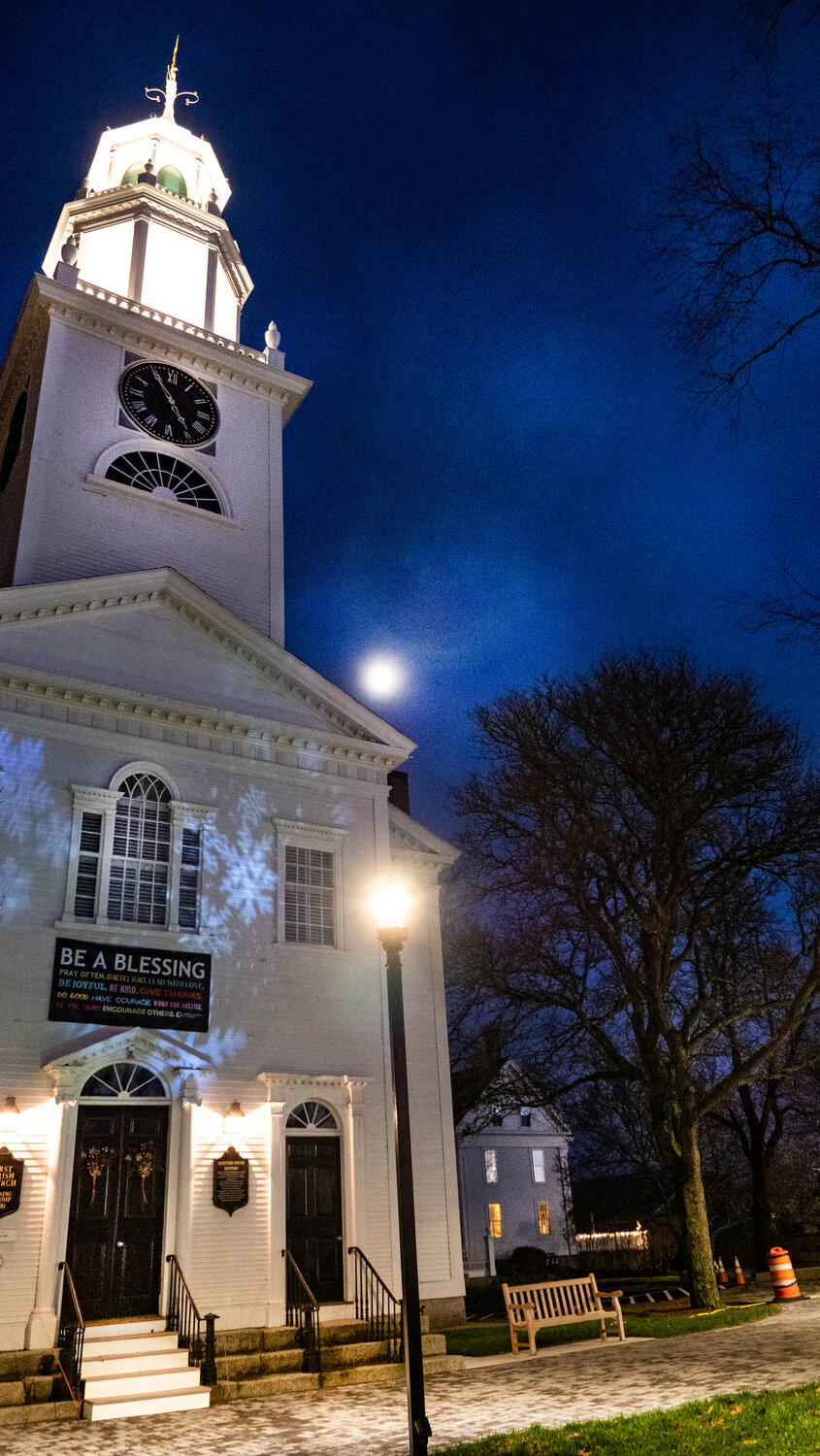 Hot chocolate and the lighting of the Friendship Tree at the First Parish Church on the Town Common is typically what closes the Christmas-By-The-Sea weekend of festivities.  This year the Cape Ann Chamber of Commerce has a plan to extend the program, to celebrate while staying safe.