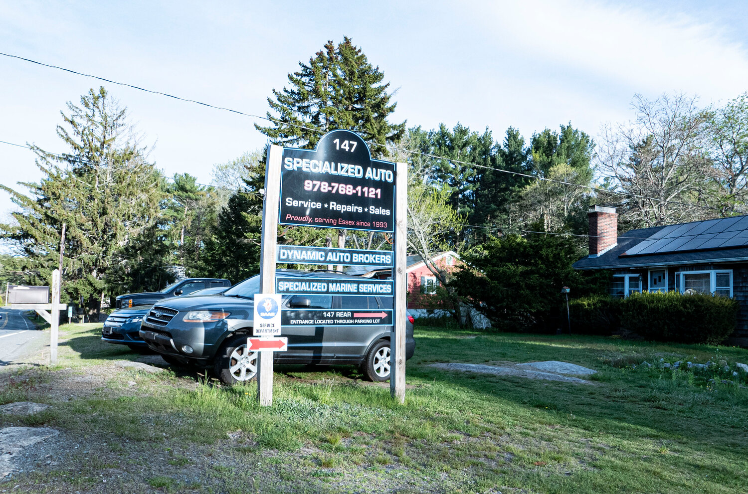 The operating license for Dynamic Auto Brokers and Specialized Auto at 147 Eastern Avenue was again a topic for the Board of Selectmen on Monday, but the owner says he is falling into line.