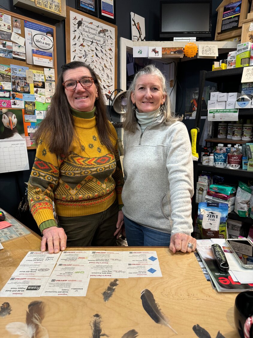 Susan Lufkin and Shelly Nicastro of Essex Pet & Bird Supply always wanted to own a business helping animals.