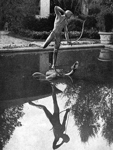Anna Coleman Ladd’s “Sun God and Python” was created for the Fitz estate in Manchester-by-the-Sea and later displayed at the 1915 World’s Fair in San Francisco.