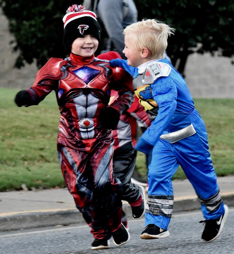 The annual Backpack Buddies 5K, in which many costumed children took part on Halloween, has been one of the 10-year-old nonprofit's major fundraisers for several years.