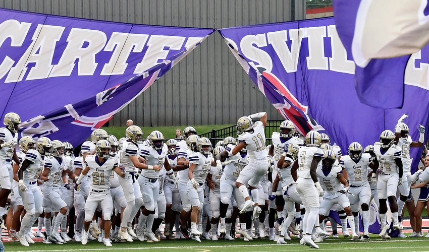 The Cartersville Purple Hurricanes finished the 2022 season with a 12-2 final record, including three postseason victories.