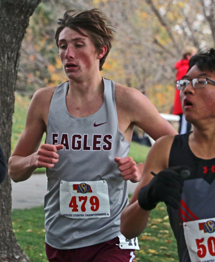 Arlington's Colby Grefe was the lone Eagle to qualify for the Class C state cross-country race in Kearney.