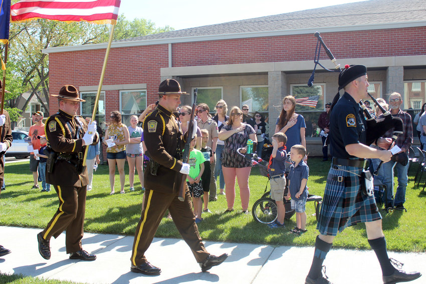 The annual National Peace Officers Memorial Day service was held at the Washington County Sheriff's Office Saturday morning.