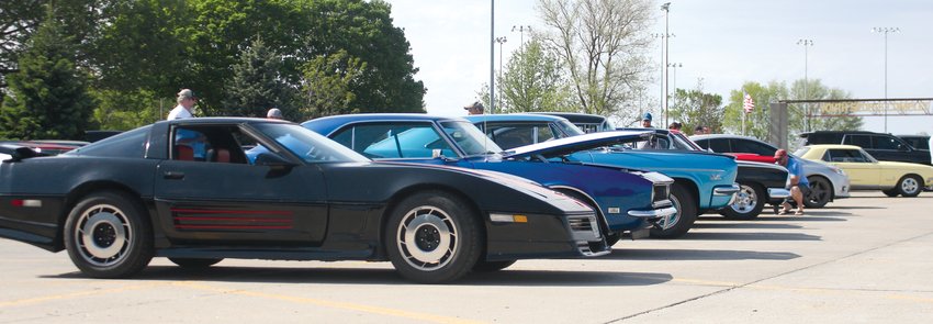 The Blair Youth Sports Complex was the gathering spot for cars ahead of Blair Cruise Night.