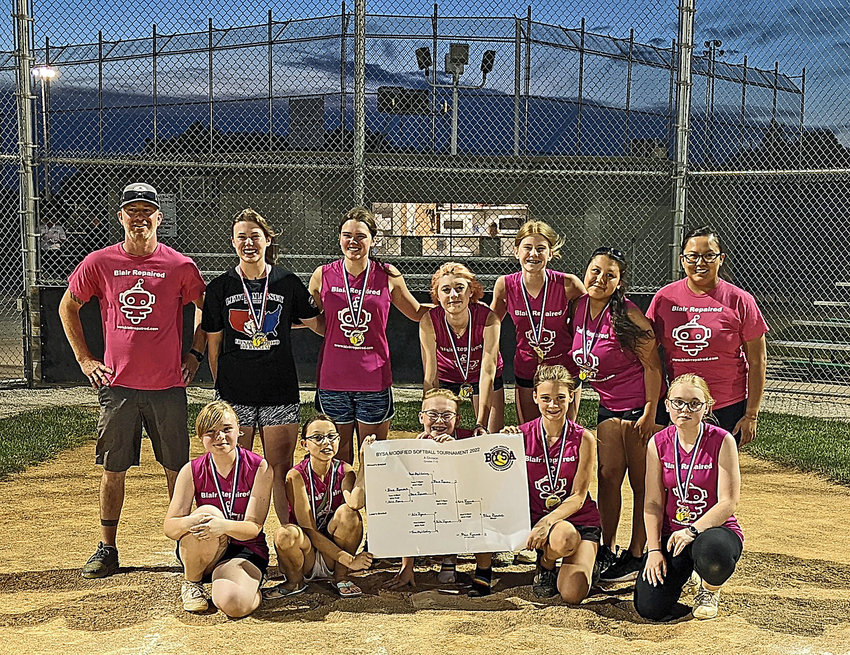 The Blair Repaired squad won the BYSA Modified A Division (grades 7-12) Tournament title on June 29 at the Youth Sports Complex.