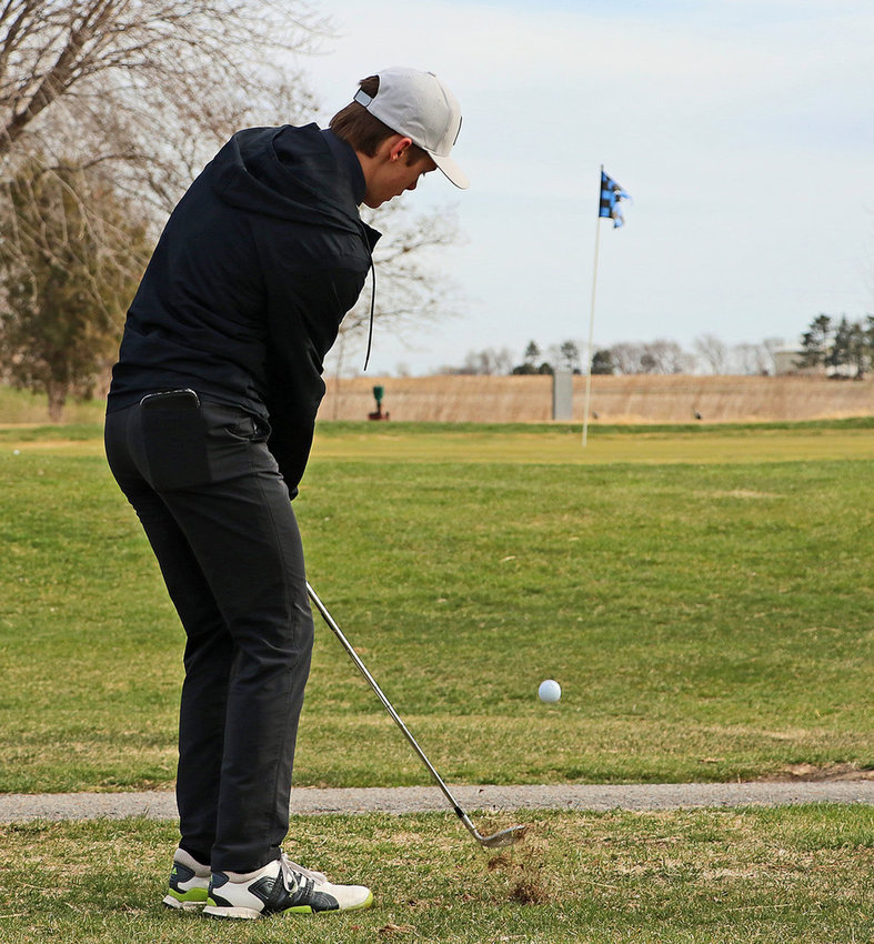 Blair golfer Easton Chaffee is back for a senior season this spring. In 2022, he qualified for the Class B state championships.