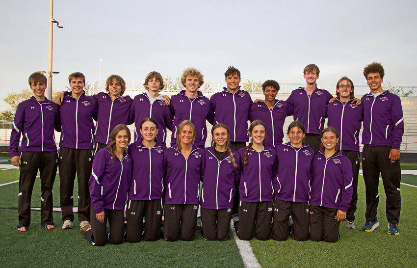 Seventeen Blair Bears qualified forthe 2023 NSAA State Track and Field Championships. Front row, from left: Hailey Amandus, Reece Ewoldt, Greta Galbraith, Jade Wickwire, Kate Wulf, Schuyler Roewert and Reese Beemer. Back row: Dawson Fricke, Ted Luedders, Colin McCabe, Chase Cottle, Ben Holcomb, Braden McGill, Ethan Baessler, Caleb Funk, Zac Keeling and Nolan Slominski.