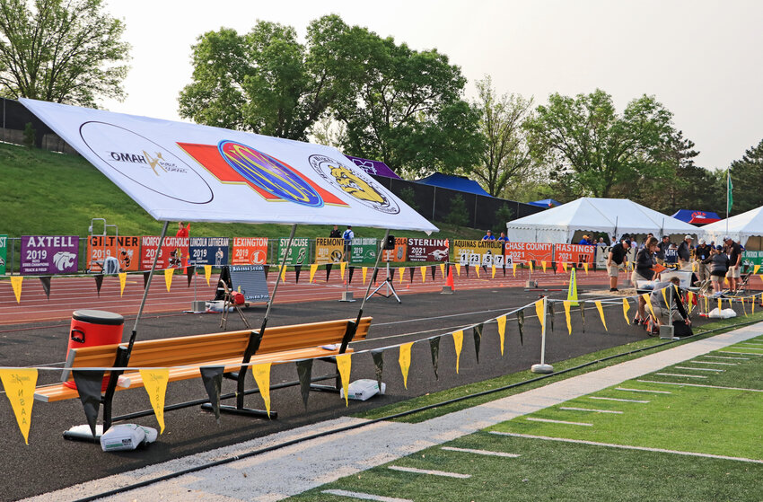 Eight Arlington track and field athletes — Cadie Robinson, Taylor Arp, Hailey O'Daniel, Kaden Foust, Luke Hammang, Nolan May, Dallin Franzluebbers and Kevin Flesner — competed in NSAA Class B State Championships competition Wednesday and Thursday in Omaha at Burke Stadium.