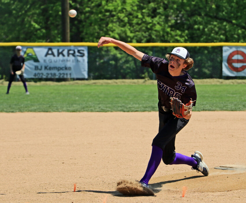 Blair Cubs right-hander Flynn Fickbohm pitches Saturday at Peterson Field.