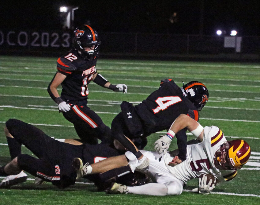 Pioneers hang with No. 6 Roncalli, lose 28-6 | Washington County Enterprise