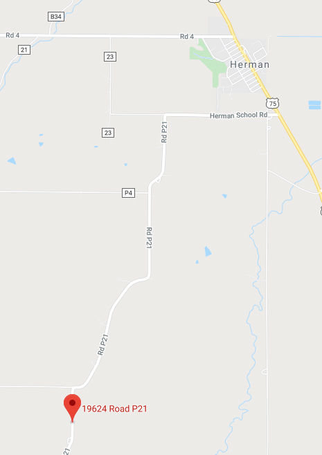 Gabriel Petersen, 42, was injured in a snowmobile accident Jan. 17 at 19624 County Road P21 southwest of Herman.