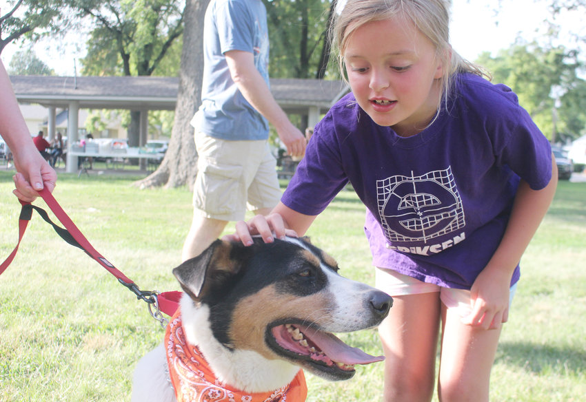The Blair City Council recently changed an ordinance that now allows for residents to keep four adult dogs or cats. This photo is from a 2021 Paws in the Park event.
